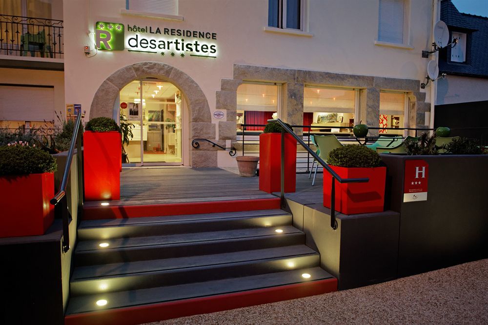 Hotel La Residence Des Artistes Roscoff Zewnętrze zdjęcie