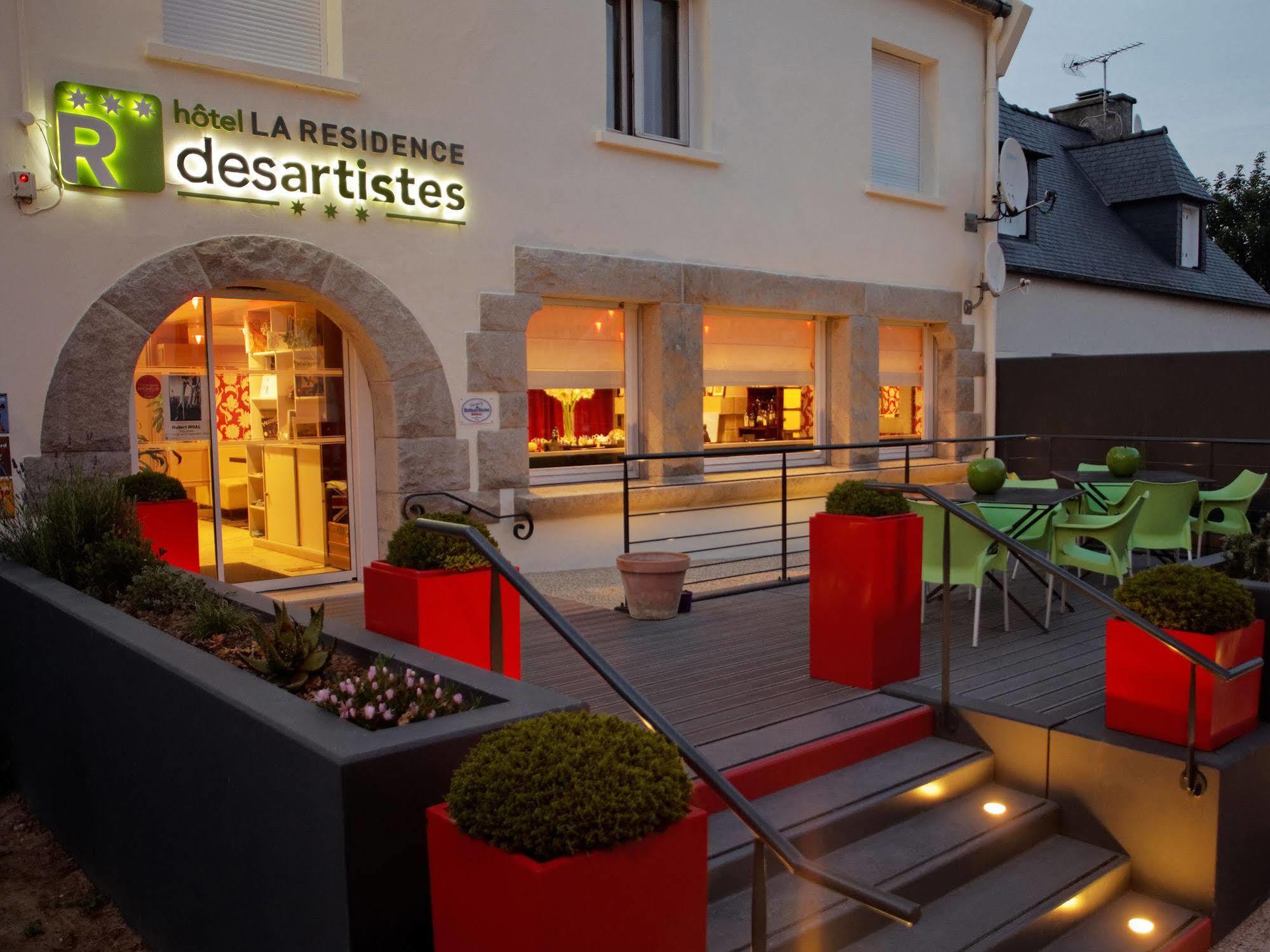 Hotel La Residence Des Artistes Roscoff Zewnętrze zdjęcie